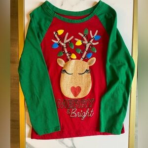 Youth holiday long sleeve tshirt 6/6x